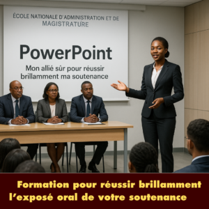 Formation pour réussir brillamment l'exposé oral de votre soutenance