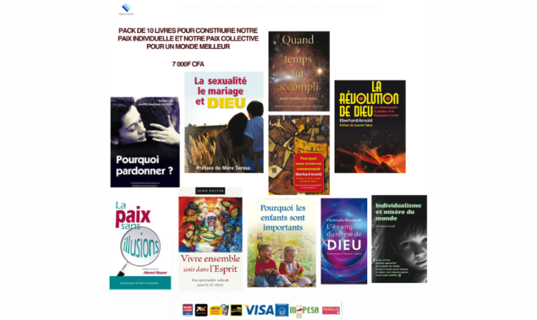 Pack de 10 Livres sur l’Amour, la Paix et le Vivre ensemble